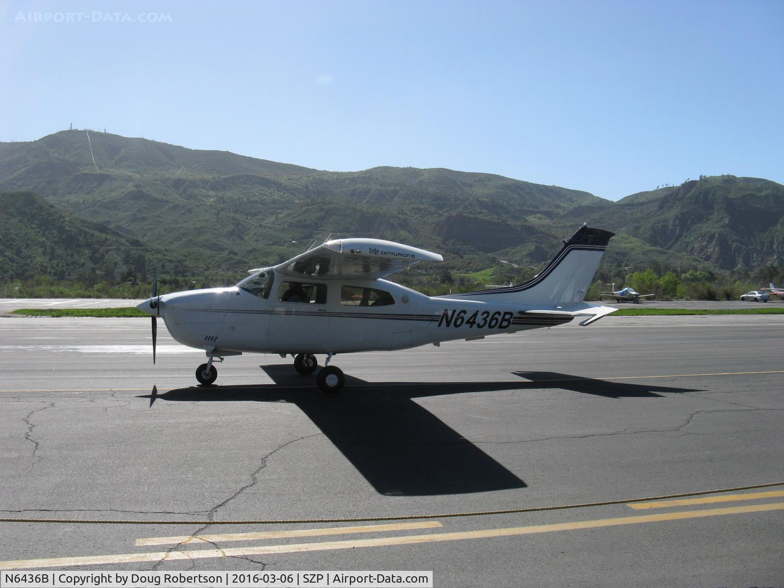N6436B, 1978 Cessna T210M Turbo Centurion C/N 21062763, 1978 Cessna T210M TURBO CENTURION, Continental TSIO-520-R 300 Hp max, 285 Hp continuous, taxi back