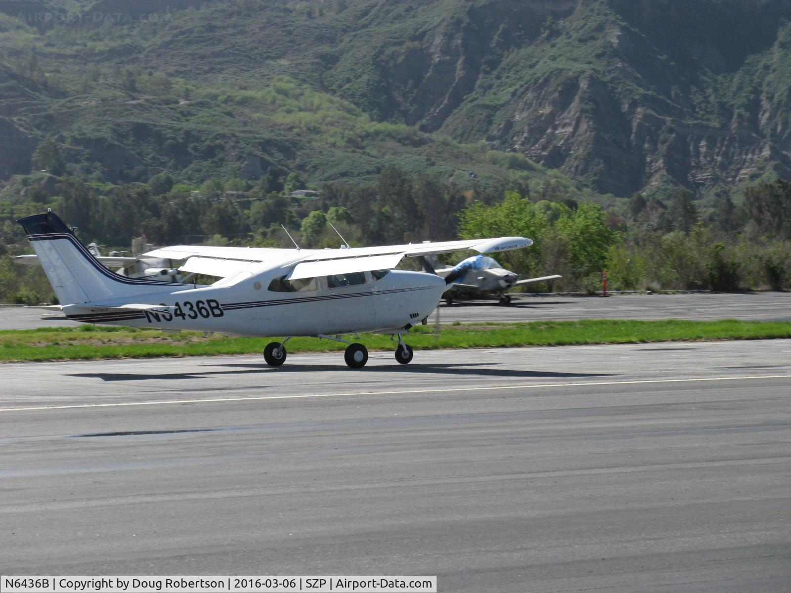 N6436B, 1978 Cessna T210M Turbo Centurion C/N 21062763, 1978 Cessna T210M TURBO CENTURION, Continental TSIO-520-R 300 Hp max, 285 Hp continuous, landing roll Rwy 22