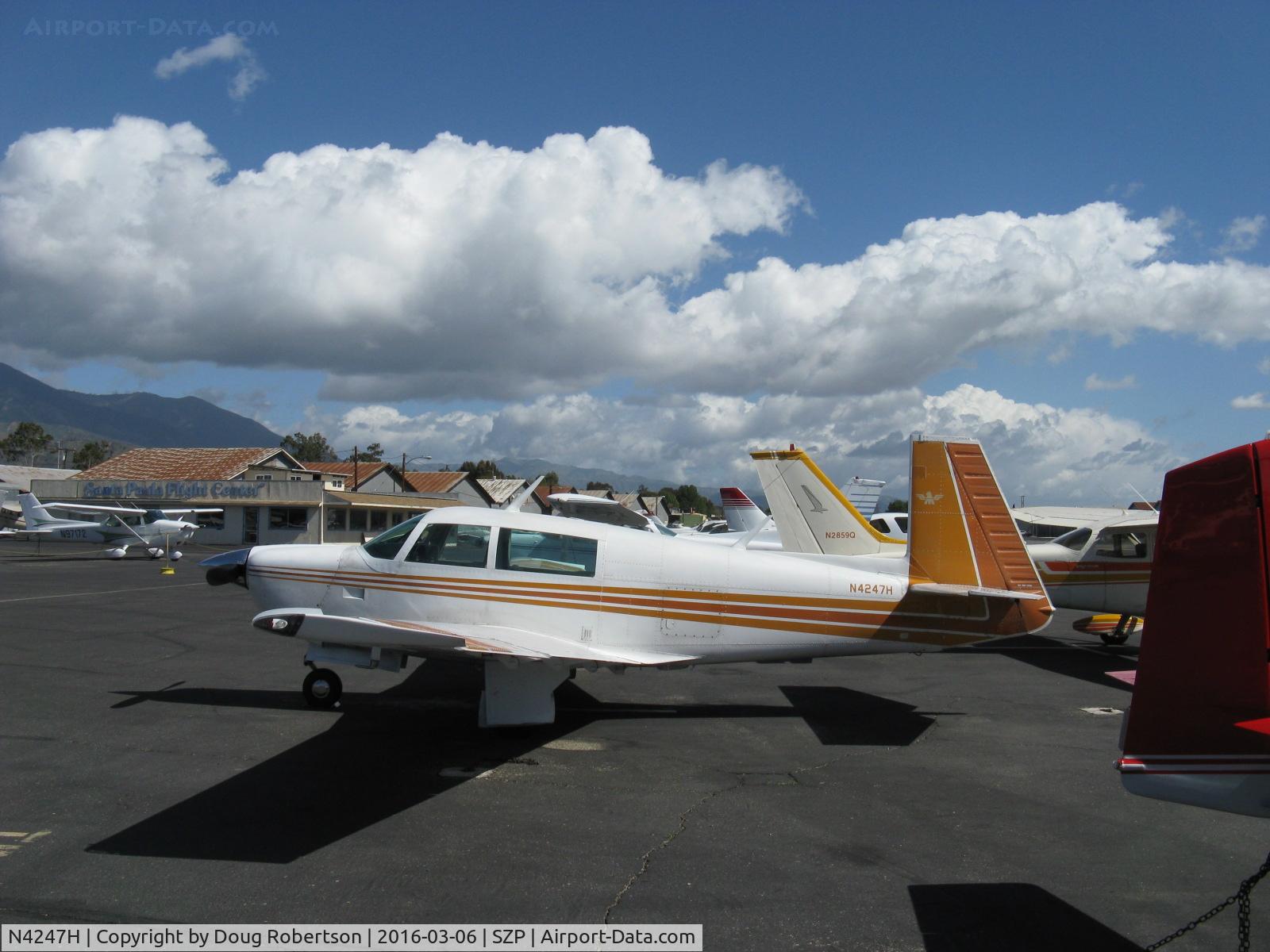 N4247H, 1978 Mooney M20J 201 C/N 24-0680, 1978 Mooney M20J 201, Lycoming IO-360-A3B6D 200 Hp