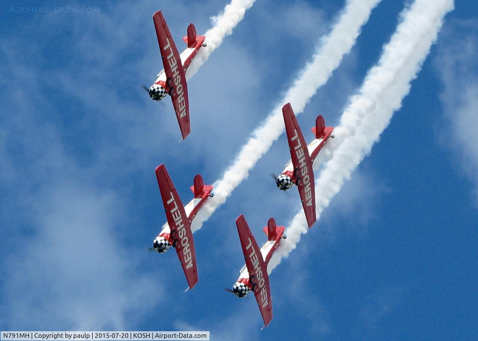 N791MH, 1951 North American T-6G Texan C/N 182-478, At AirVenture.