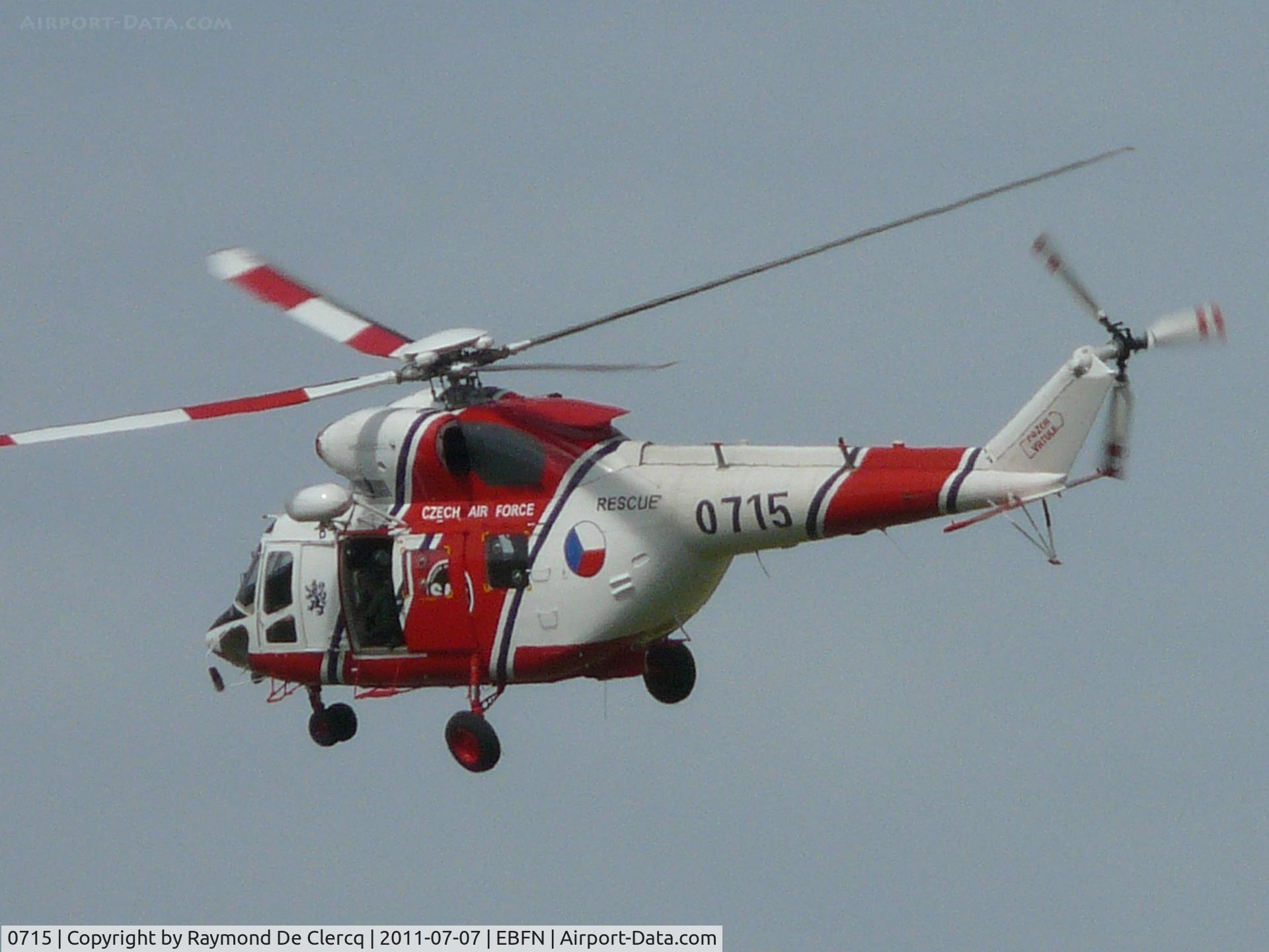 0715, PZL-Swidnik W-3A Sokól C/N 370715, Koksijde open door / airshow in 2011.