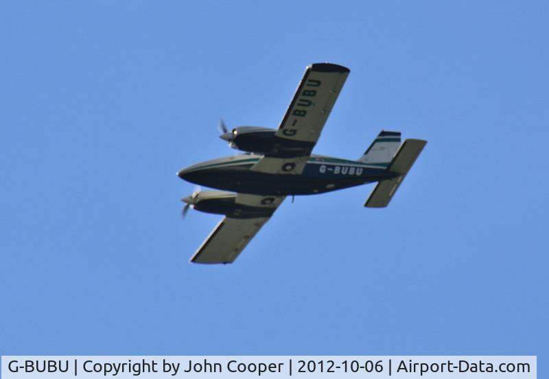 G-BUBU, 1982 Piper PA-34-220T Seneca III C/N 34-8233060, Over the River Orwell