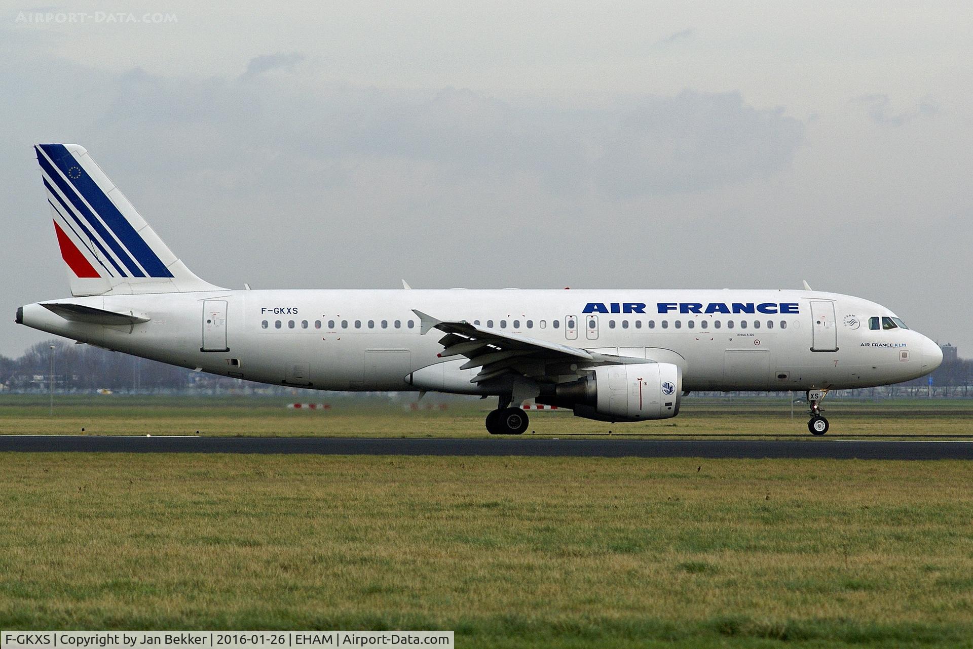F-GKXS, 2009 Airbus A320-214 C/N 3825, Schiphol