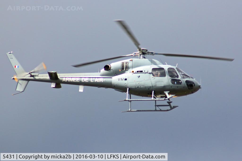 5431, Aerospatiale AS-555AN Fennec C/N 5431, In flight