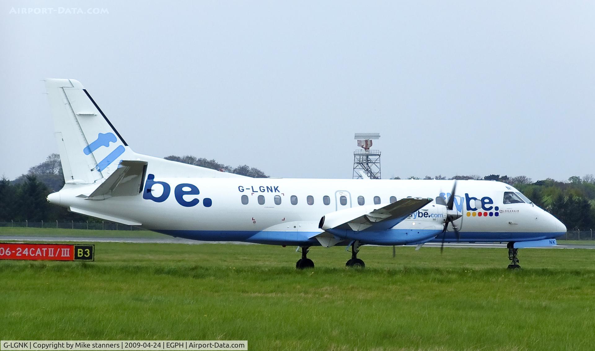 G-LGNK, 1990 Saab 340B C/N 340B-185, Loganair SF.340B