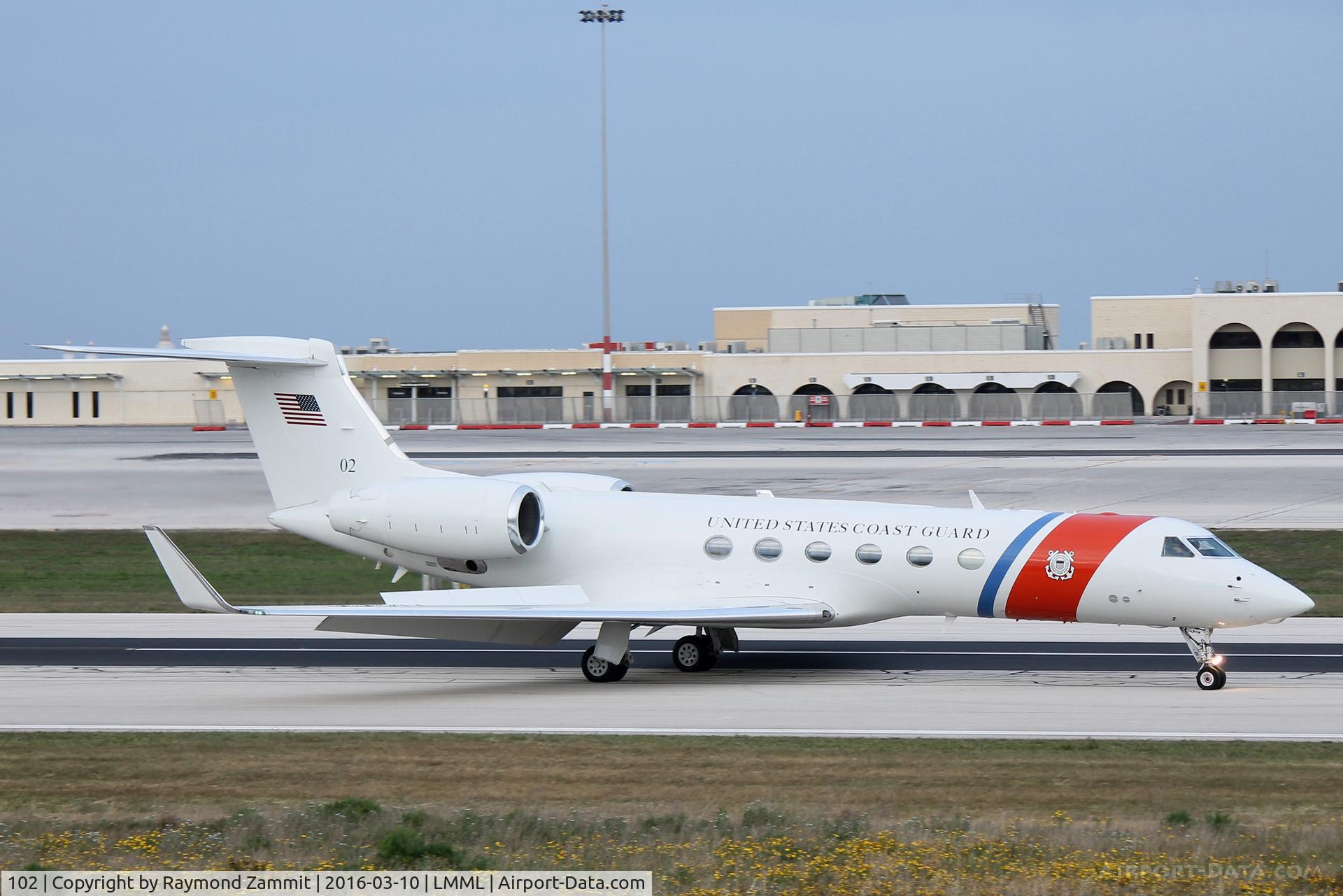 102, Gulfstream Gulfstream V C/N 638, Gulfstream V 102 United States Coast Guards
