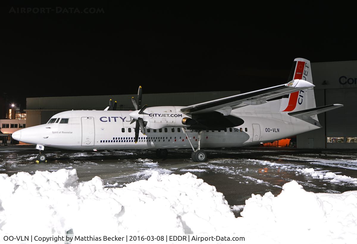OO-VLN, 1989 Fokker 50 C/N 20145, OO-VLN