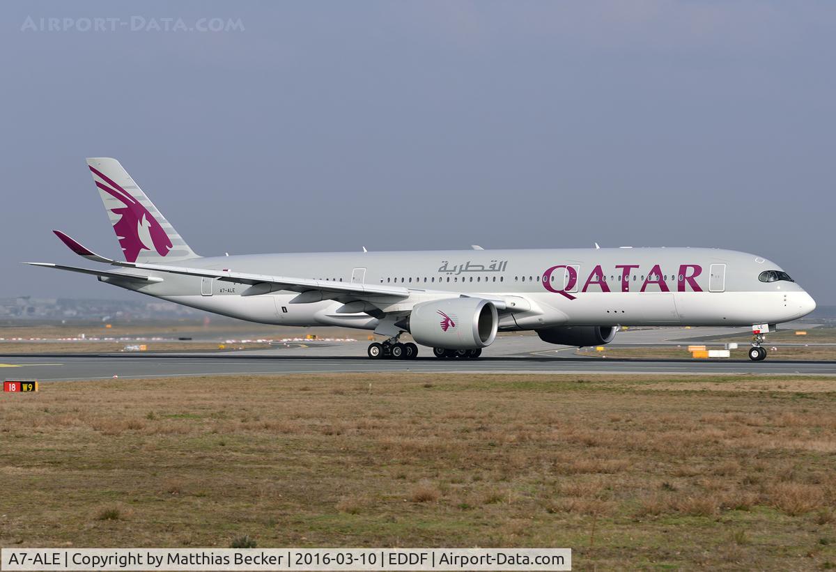 A7-ALE, 2015 Airbus A350-941 C/N 008, A7-ALE