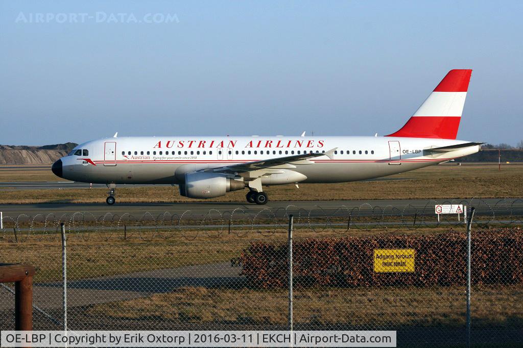 OE-LBP, 1998 Airbus A320-214 C/N 797, The retro painted A320 just arrived rw 04L