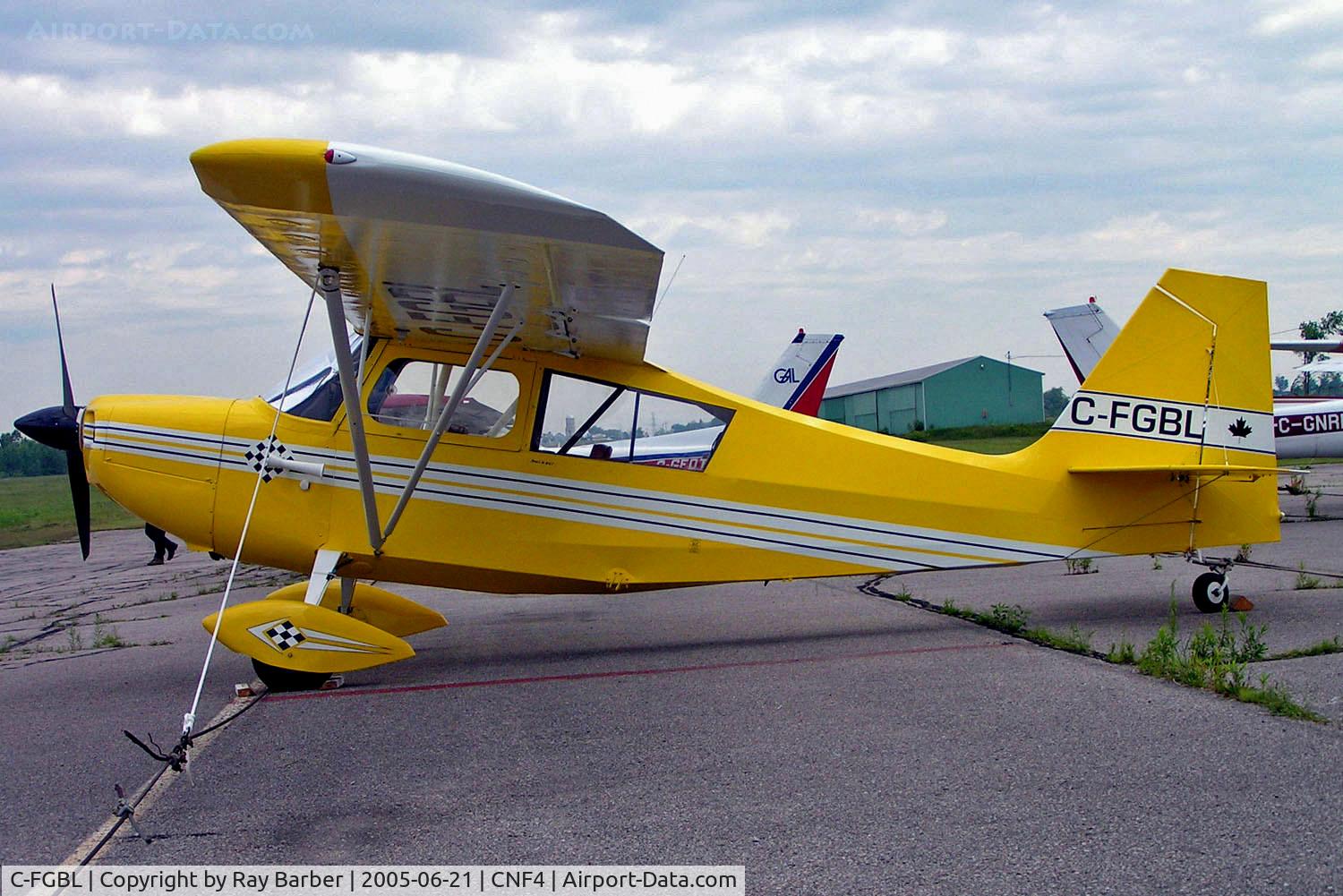 C-FGBL, 1972 Bellanca 7GCBC C/N 325-72, Bellanca 7GCBC Citabria [325-72] Lindsay~C 21/06/2005