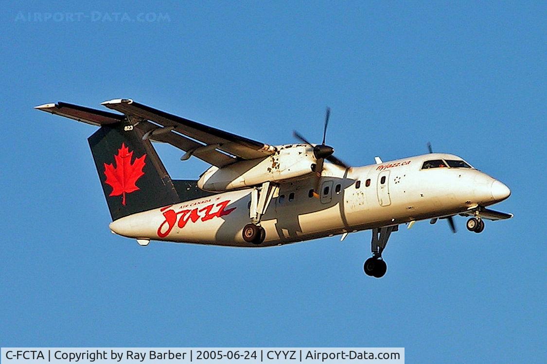 C-FCTA, 1987 De Havilland Canada DHC-8-102 Dash 8 C/N 039, De Havilland Canada DHC-8-102 Dash 8 [039] (Air Canada Jazz) Toronto-Pearson International~C 24/06/2005