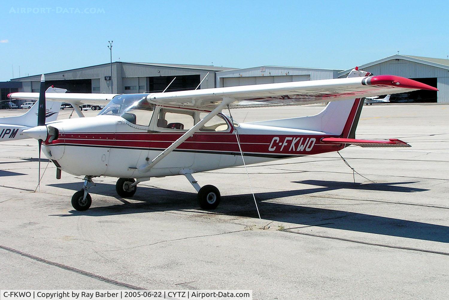 C-FKWO, 1973 Cessna 172M C/N 17261840, Cessna 172M Skyhawk [172-61840] Toronto-City Centre Airport~C 22/06/2005