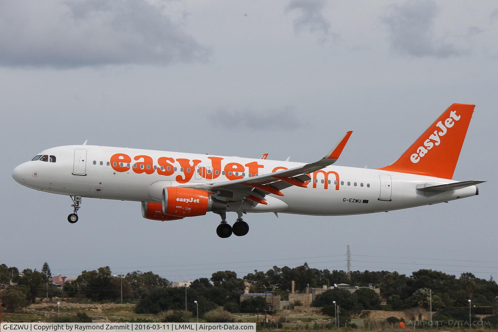 G-EZWU, 2014 Airbus A320-214 C/N 6095, A320 G-EZWU Easyjet