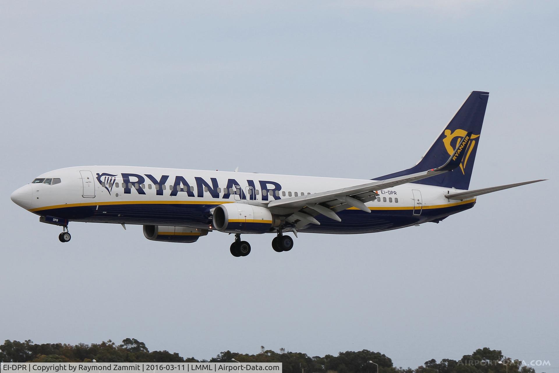 EI-DPR, 2007 Boeing 737-8AS C/N 33614, B737-800 EI-DPR Ryanair