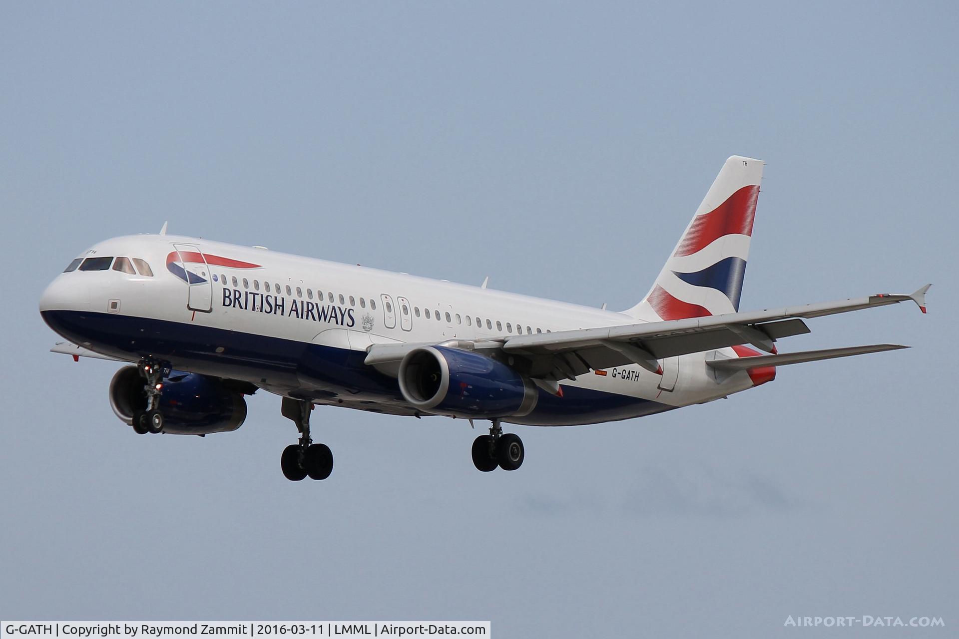 G-GATH, 2001 Airbus A320-233 C/N 1482, A320 G-GATH British Airways