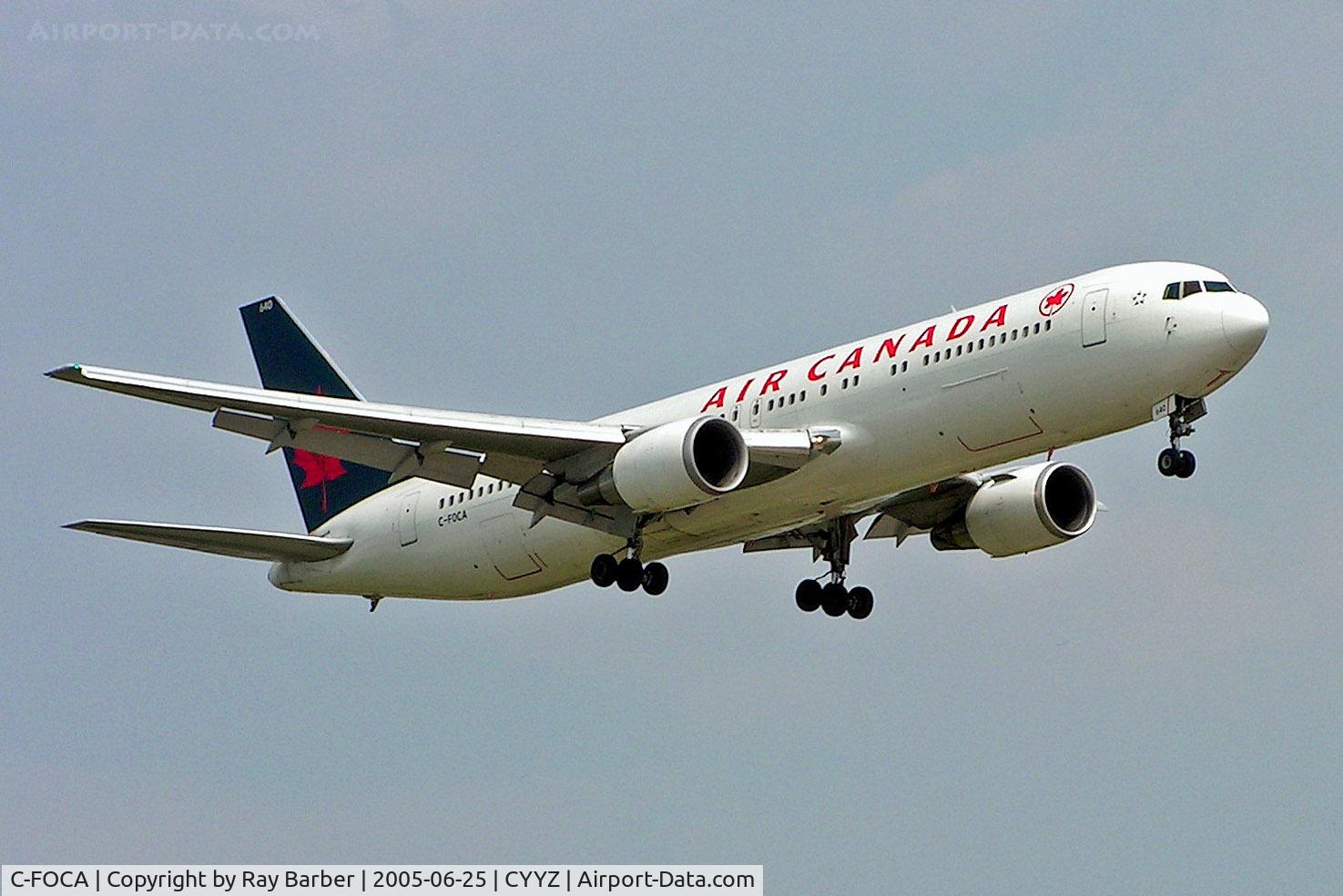 C-FOCA, 1990 Boeing 767-375/ER C/N 24575, Boeing 767-375ER [24575] (Air Canada) Toronto-Pearson International~C 25/06/2005