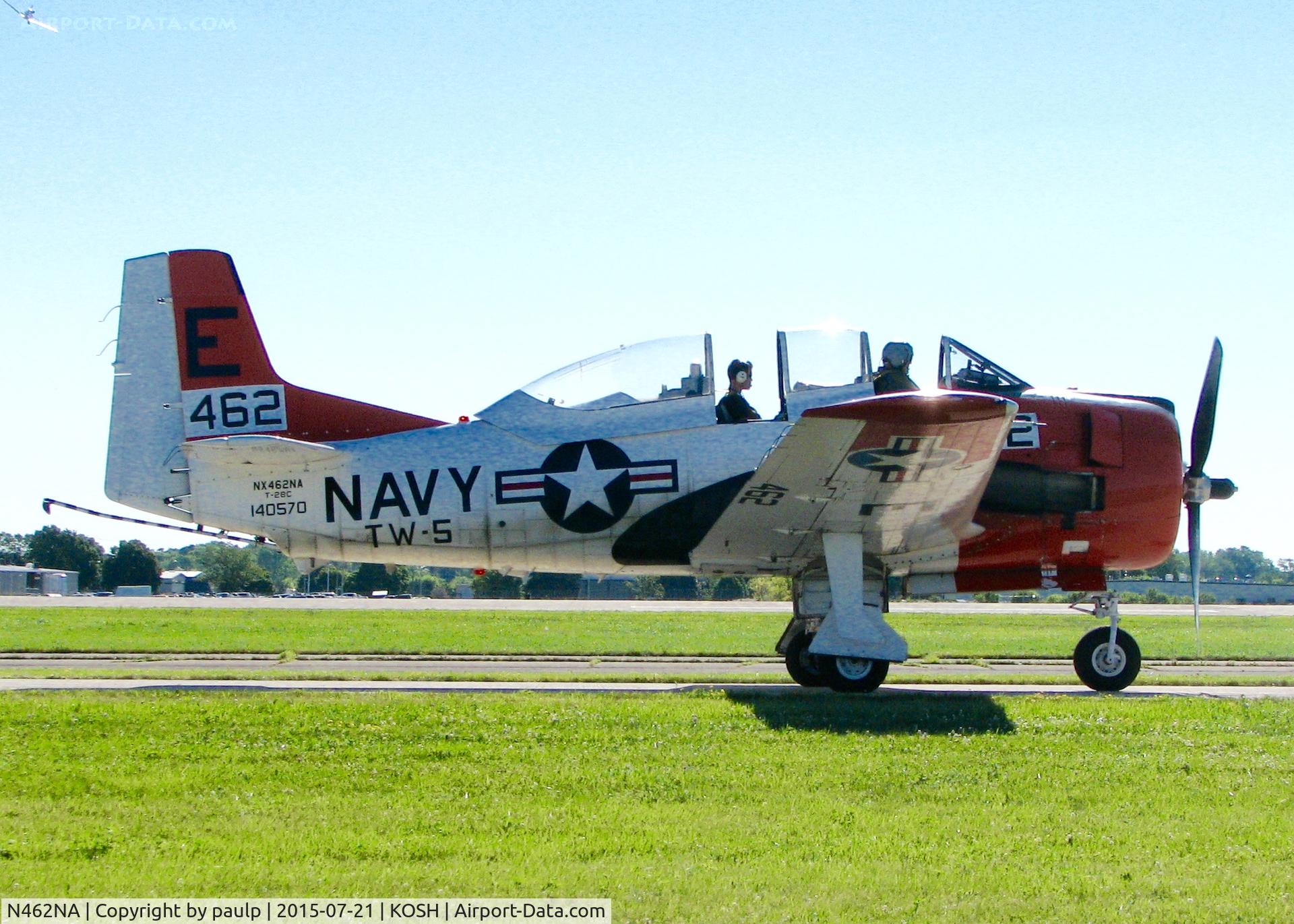 N462NA, 1956 North American T-28C Trojan C/N 226-147 (140570), At AirVenture.