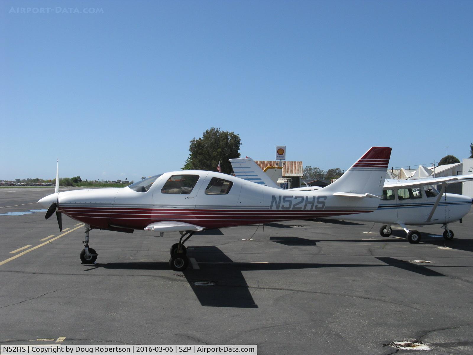 N52HS, Lancair IV C/N 123, 1994 Steinhart LANCAIR IV, Continental TSIO-550 350 Hp twin-turbo engine