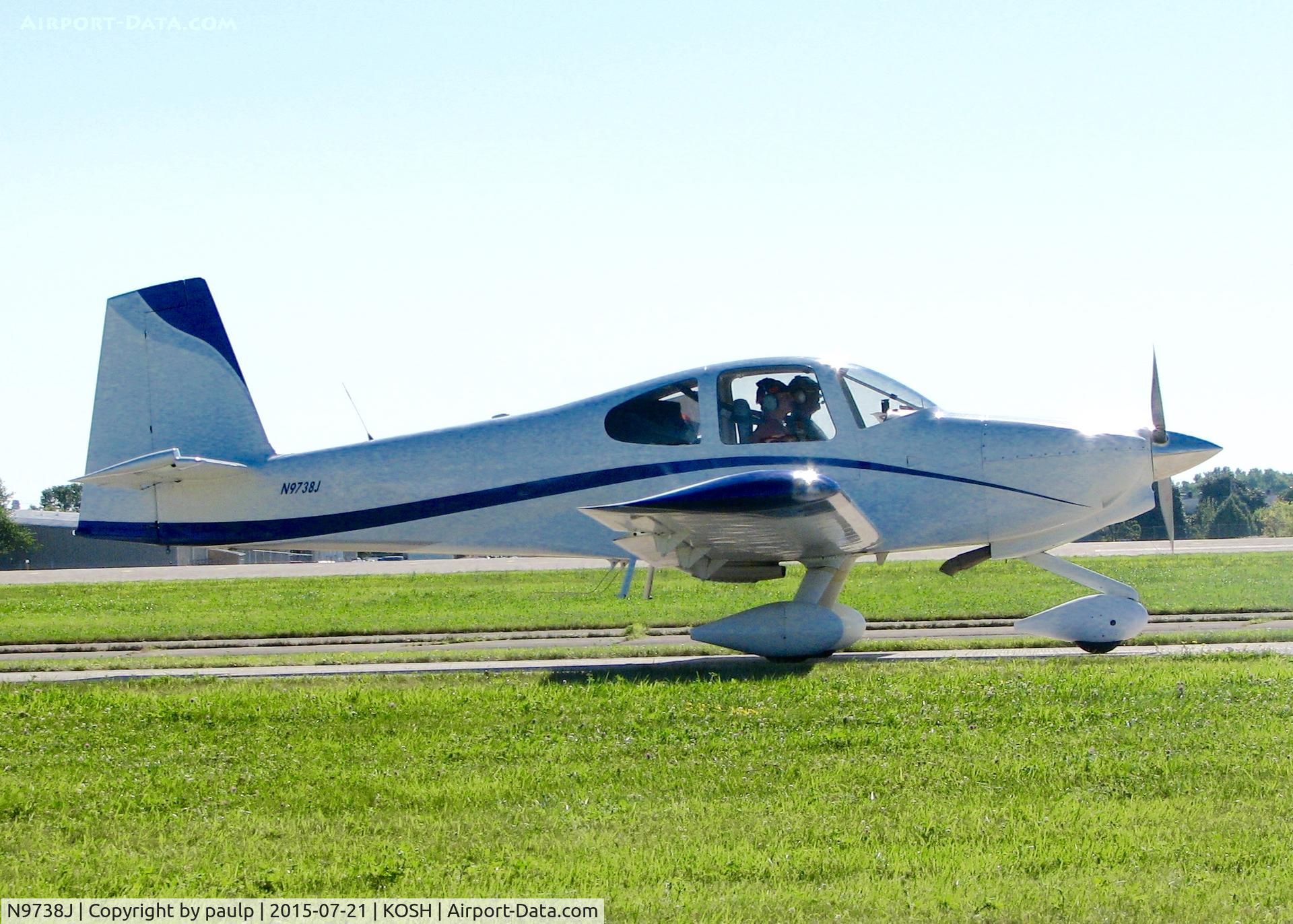 N9738J, Vans RV-10 C/N 40296, At AirVenture.