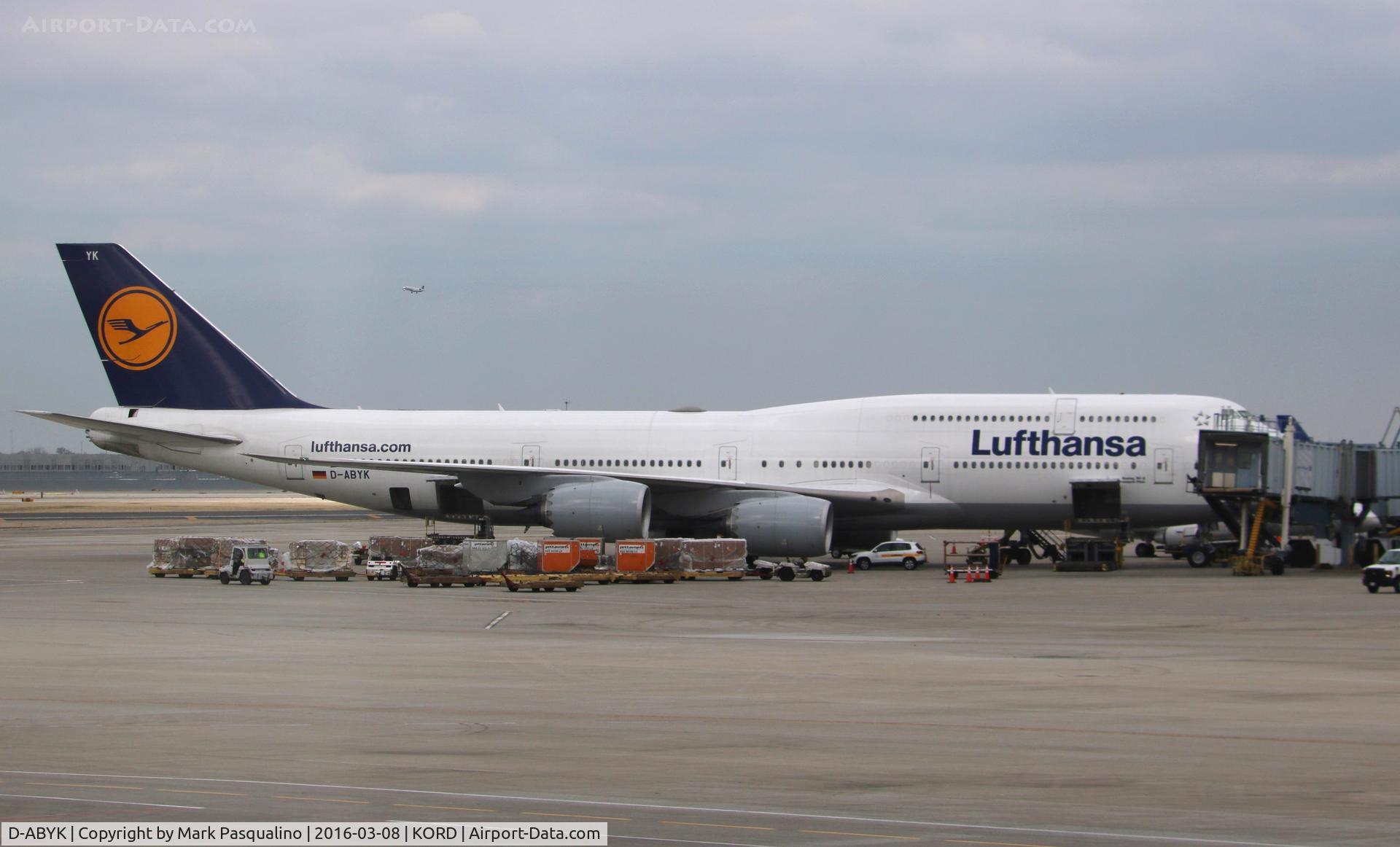 D-ABYK, 2012 Boeing 747-830 C/N 37835, Boeing 747-800