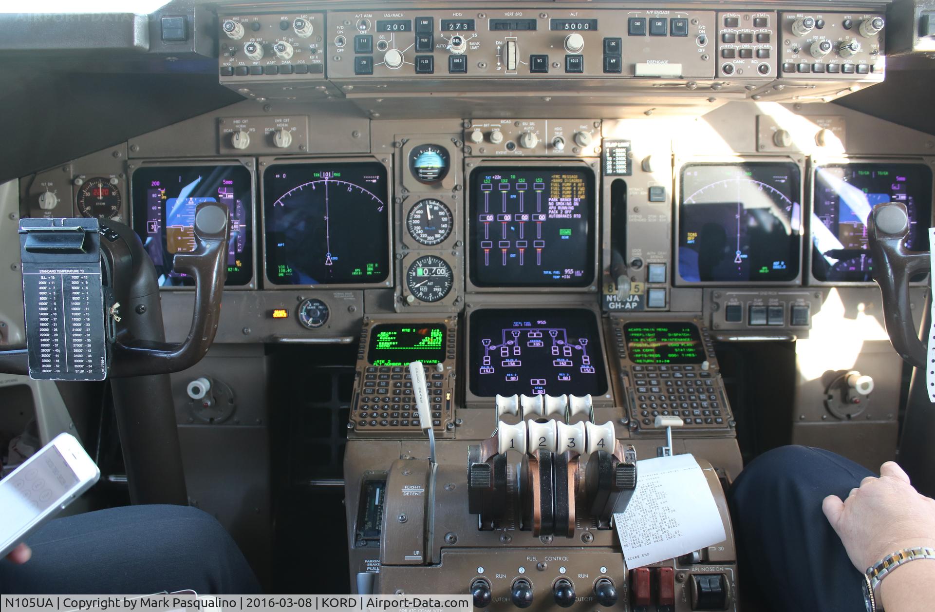 N105UA, 1994 Boeing 747-451 C/N 26473, Boeing 747-451