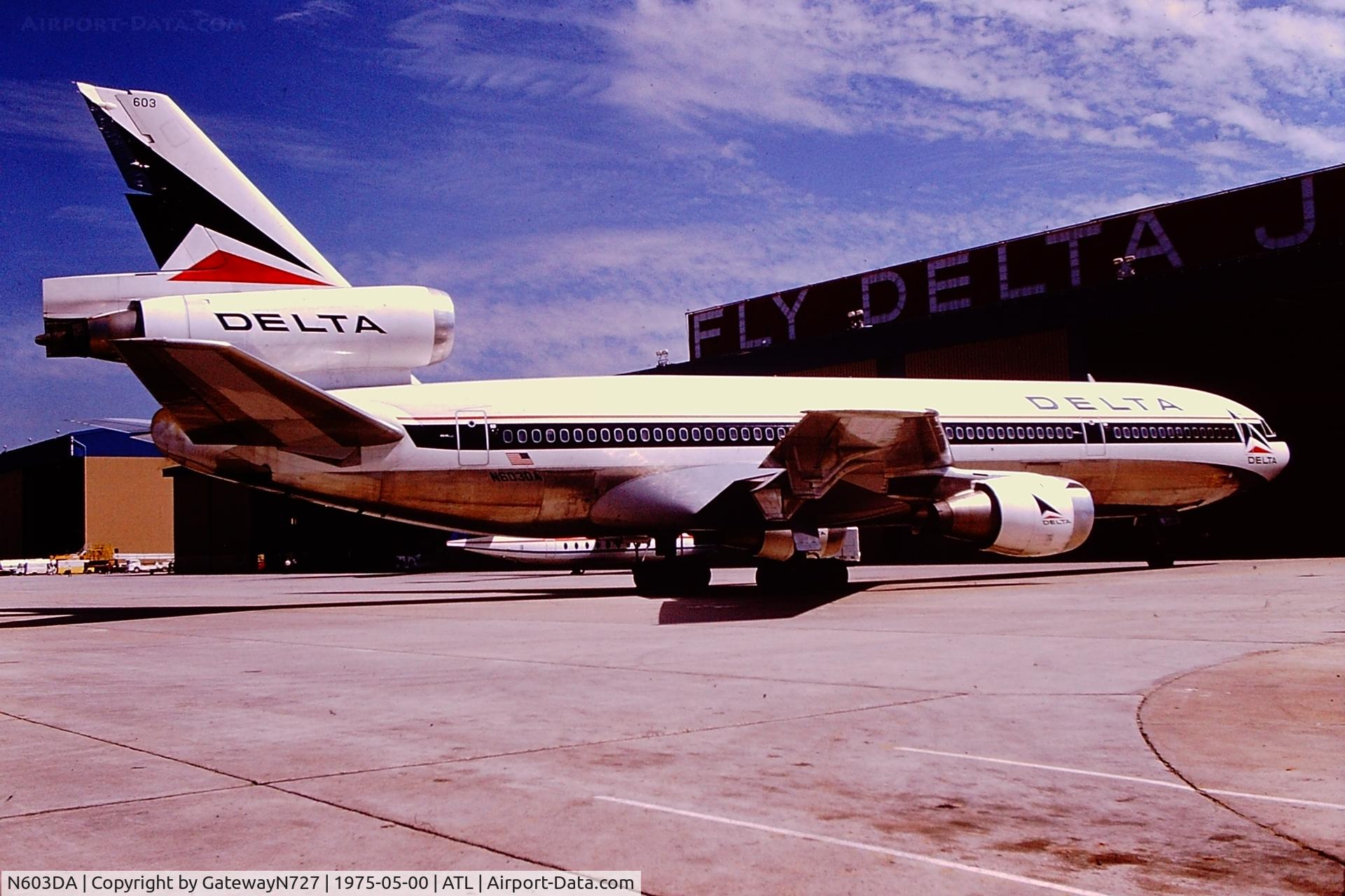 N603DA, 1972 Douglas DC-10-10 C/N 47967, To United as N1835U in 1975.