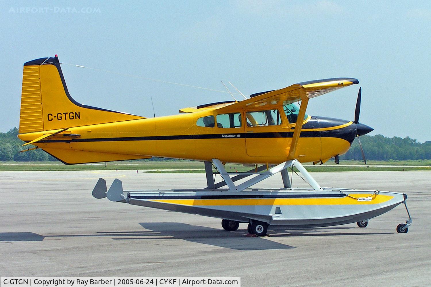 C-GTGN, 1971 Cessna A185E Skywagon 185 C/N 185-01876, Cessna A.185E Skywagon 185 [185-01876] Kitchener-Waterloo Regional~C 24/06/2005
