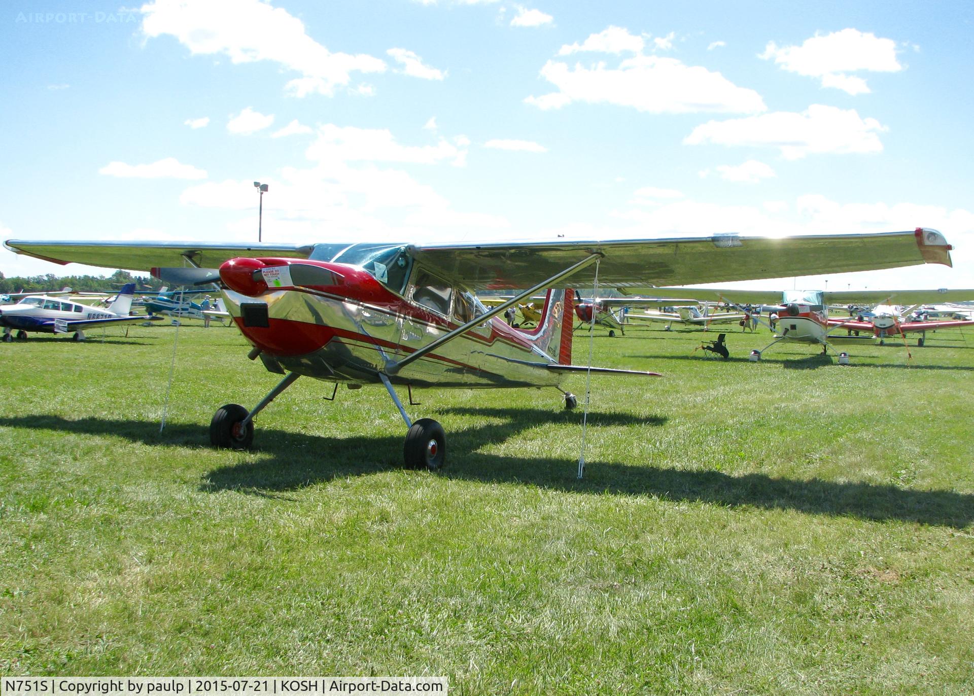 N751S, 1964 Cessna 180G C/N 18051424, At AirVenture.