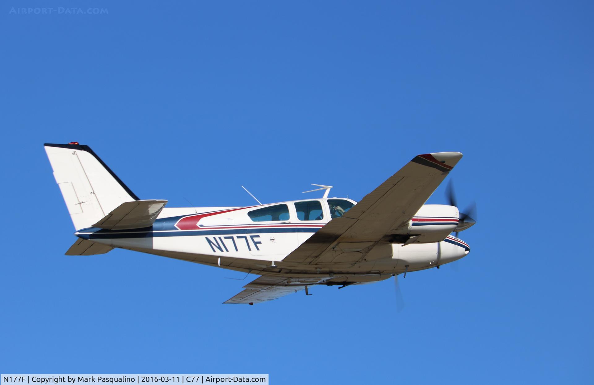 N177F, 1964 Beech 95-B55 (T42A) Baron C/N TC-587, Beech B55