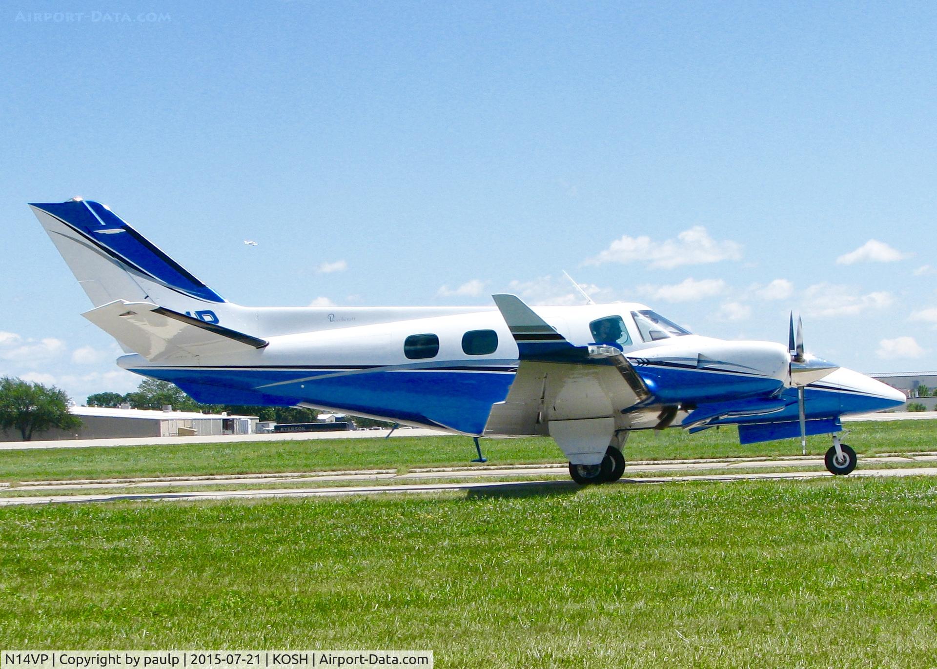 N14VP, 1981 Beech B-60 Duke C/N P-576, At AirVenture.