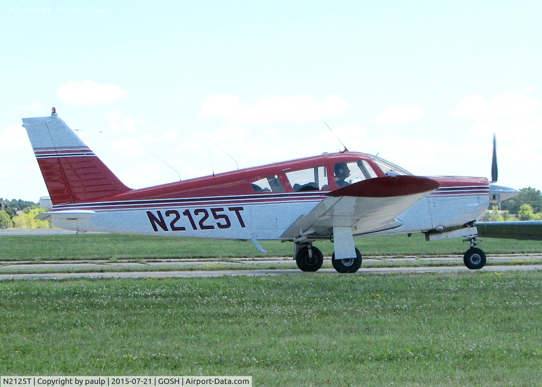 N2125T, 1971 Piper PA-28R-200 Cherokee Arrow C/N 28R-7135068, At AirVenture.