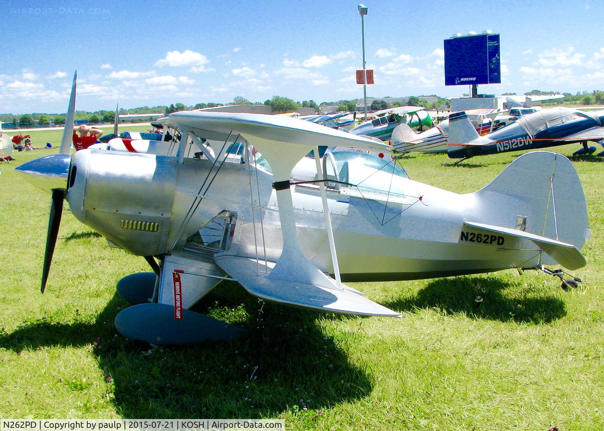 N262PD, 1991 Pitts S-1S Special C/N 01 (N262PD), At AirVenture.