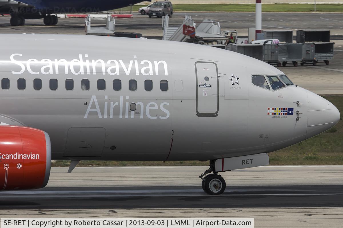 SE-RET, 2002 Boeing 737-76N C/N 32734, Runway 13