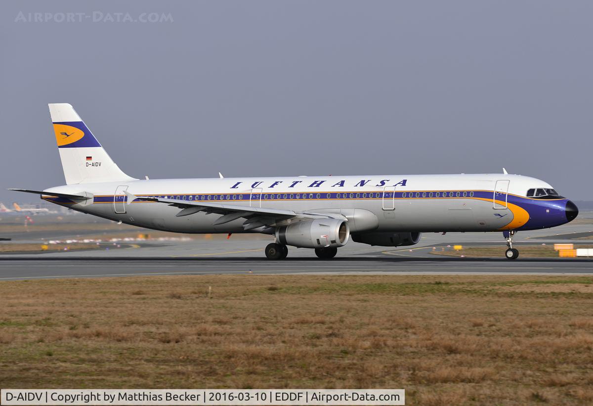 D-AIDV, 2012 Airbus A321-231 C/N 5413, D-AIDV