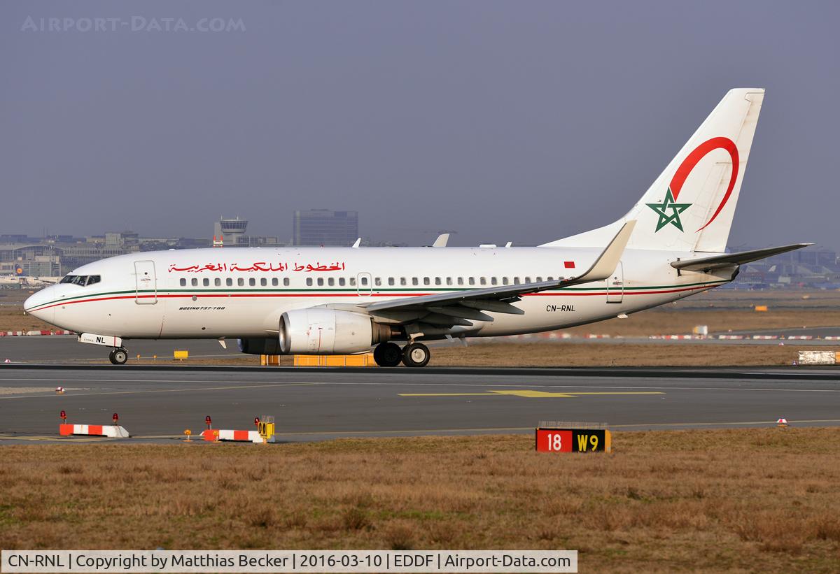 CN-RNL, 1999 Boeing 737-7B6 C/N 28982, CN-RNL