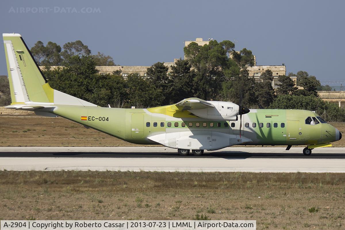 A-2904, CASA C-295M C/N 100, Runway 13. On delivery to Indonesia Air Force