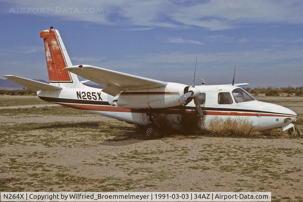 N264X, Aero Commander 680-F C/N 6807-966-24, K25/K64 scan