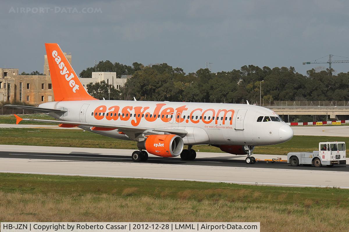 HB-JZN, 2005 Airbus A319-111 C/N 2387, Runway 13
