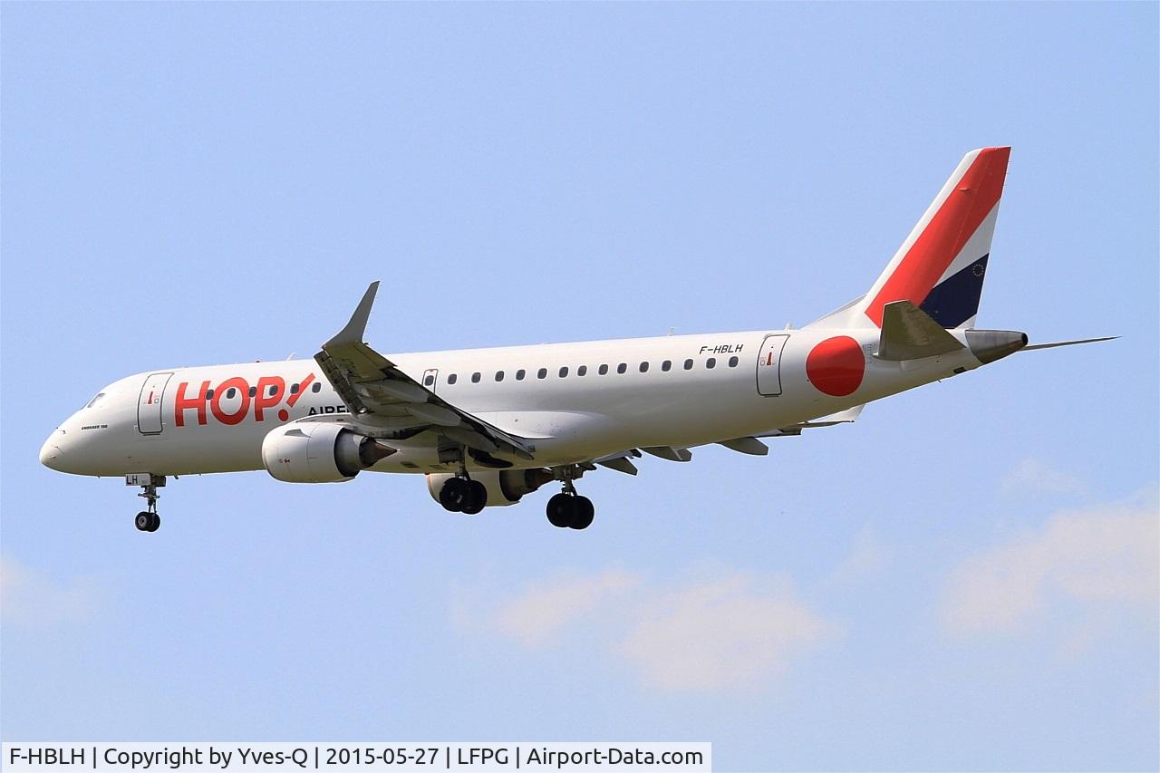 F-HBLH, 2009 Embraer 190LR (ERJ-190-100LR) C/N 19000266, Embraer ERJ-190LR, Short approach rwy 26L, Paris-Roissy Charles De Gaulle airport (LFPG-CDG)
