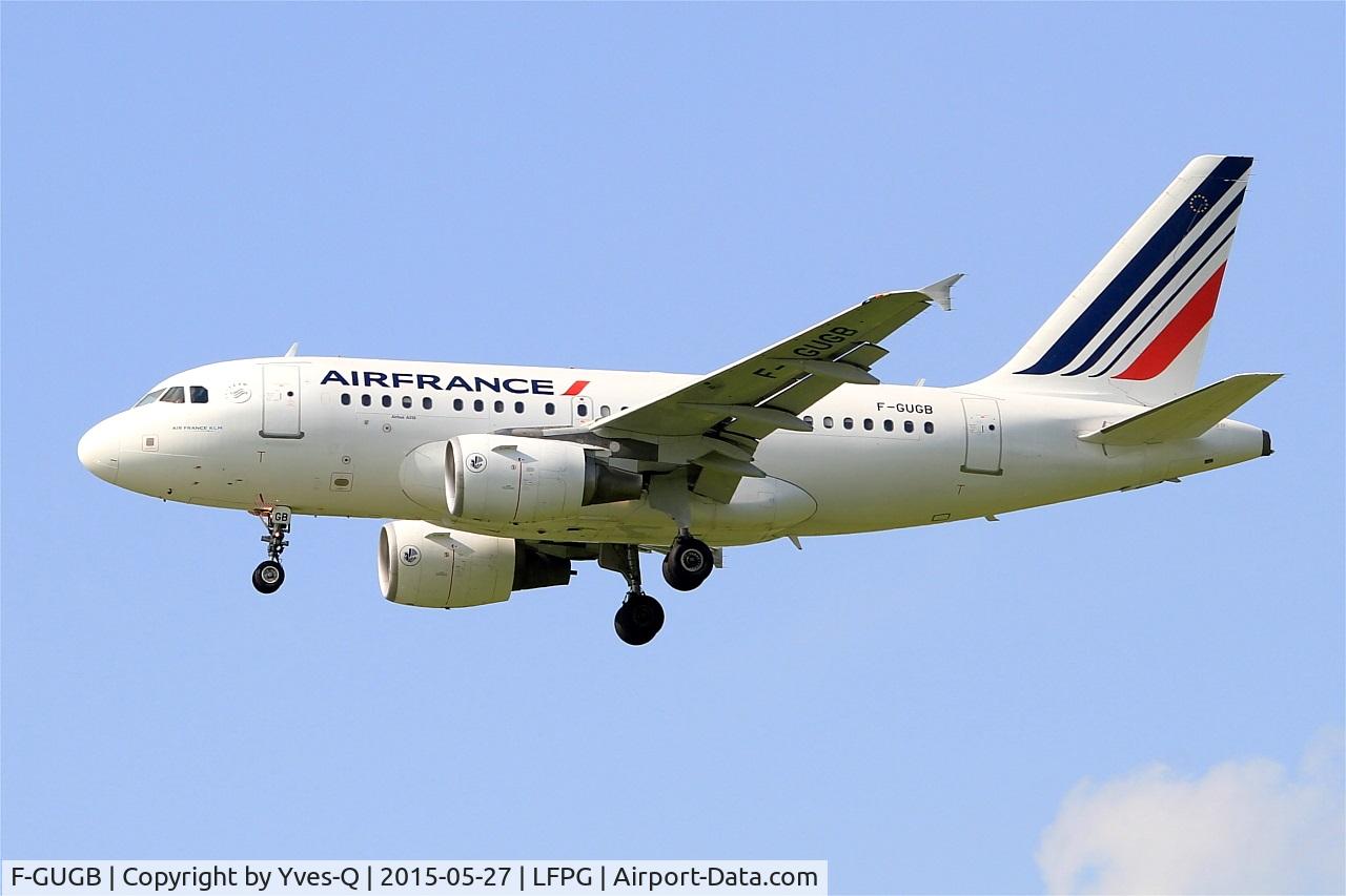 F-GUGB, 2003 Airbus A318-111 C/N 2059, Airbus A318-111, Short approach rwy 26L, Paris-Roissy Charles De Gaulle airport (LFPG-CDG)