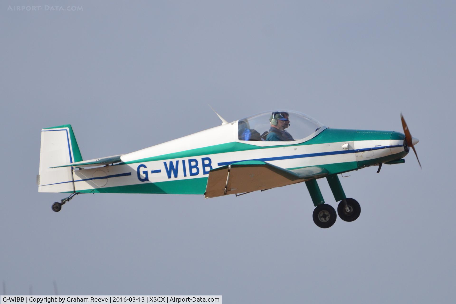 G-WIBB, 1996 Jodel D-18 C/N PFA 169-11640, Landing at Northrepps.
