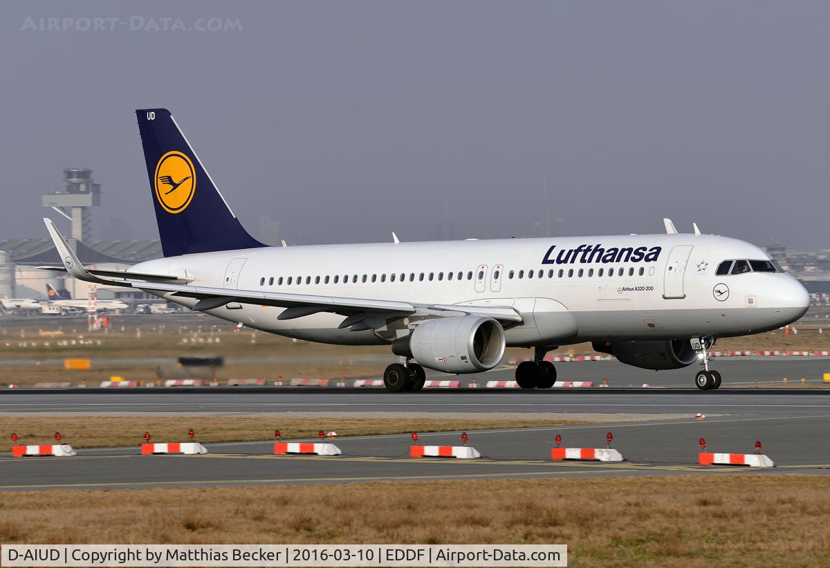 D-AIUD, 2014 Airbus A320-214 C/N 6033, D-AIUD