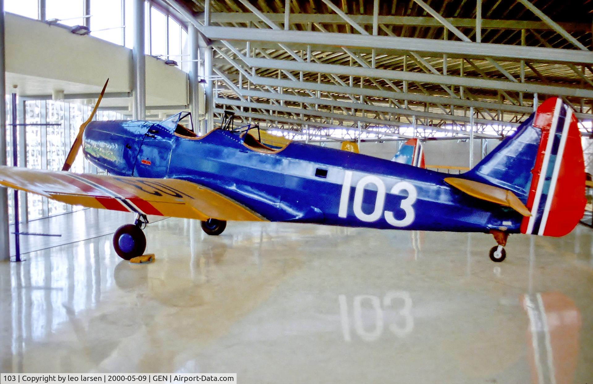 103, 1940 Fairchild PT-19 C/N T40208, Forsvarsmuseet Gardermoen 9.5.00