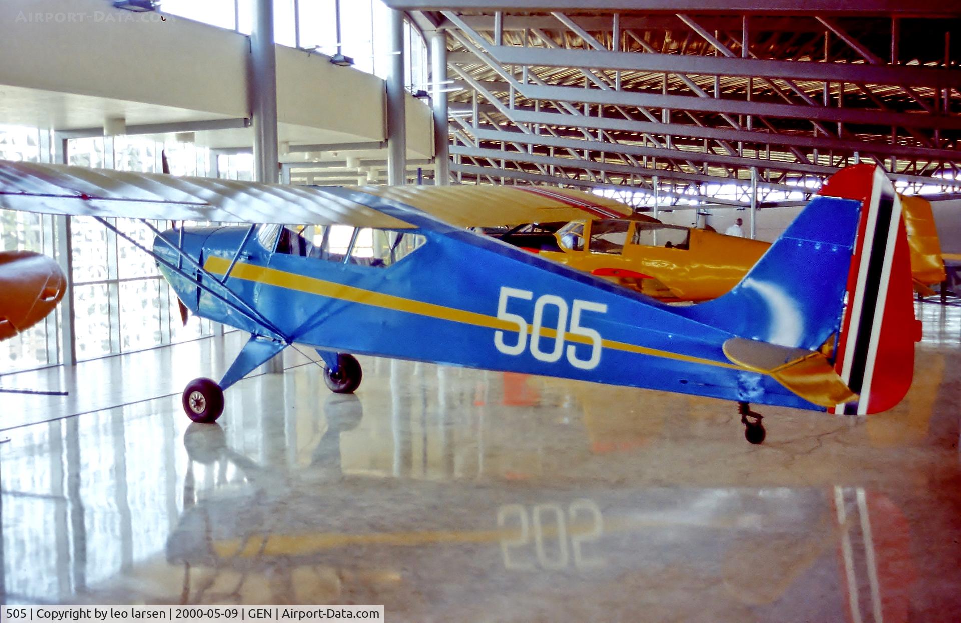 505, Interstate S-1A Cadet C/N 203/1041, Forsvars Museeum Gardermoen 9.5.00