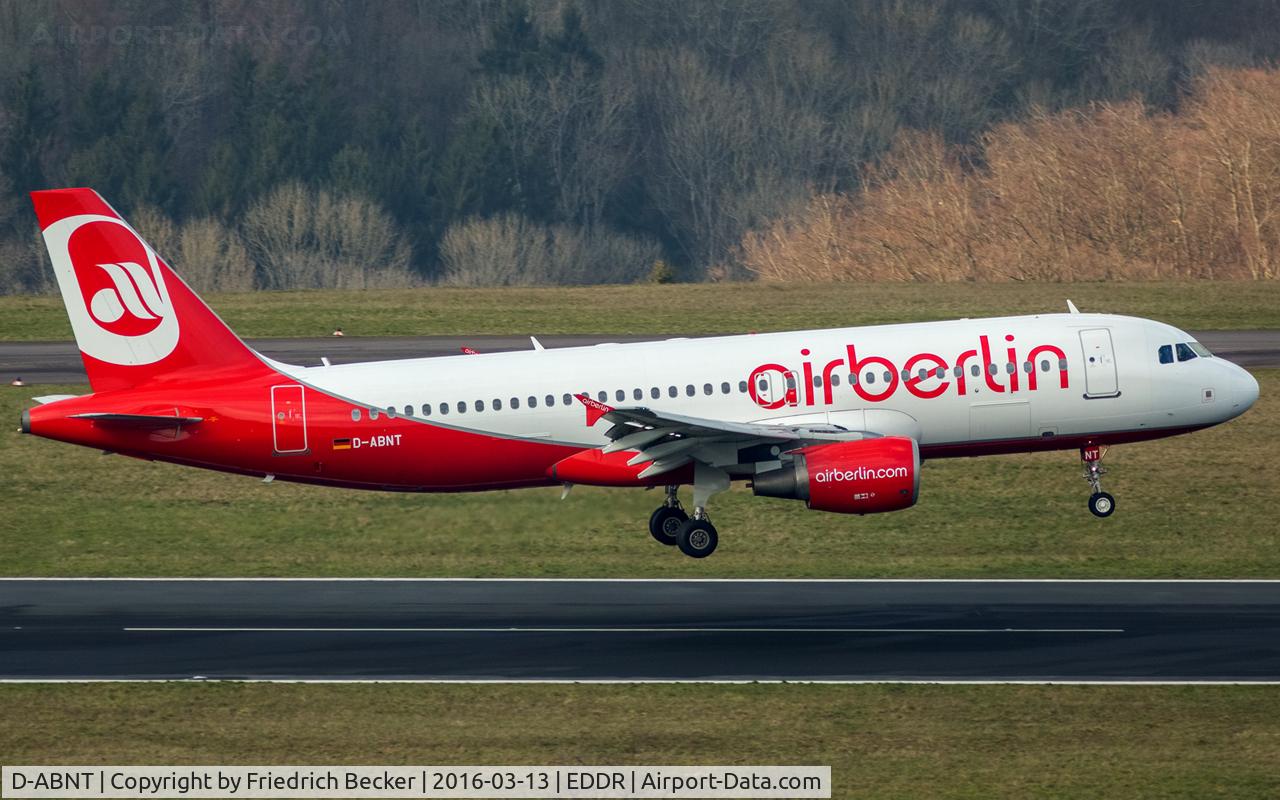 D-ABNT, 2005 Airbus A320-214 C/N 2562, on final RW09, inbound from Palma