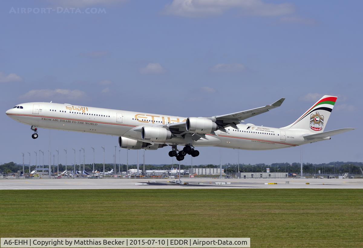 A6-EHH, 2007 Airbus A340-642X C/N 870, A6-EHH