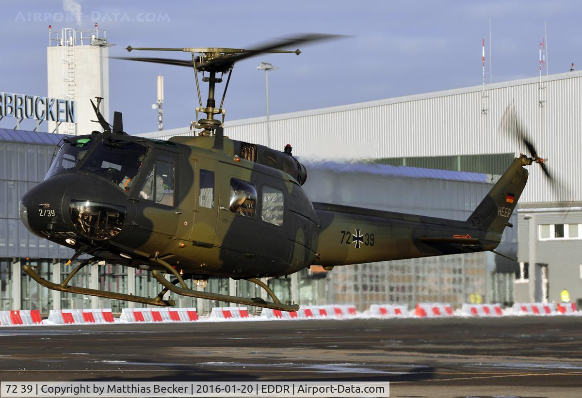 72 39, Bell (Dornier) UH-1D Iroquois (205) C/N 8359, 72+39