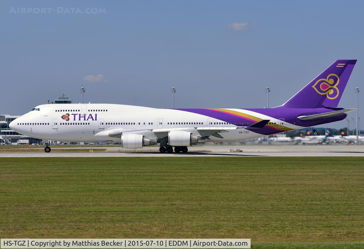 HS-TGZ, 1999 Boeing 747-4D7 C/N 28706, HS-TGZ