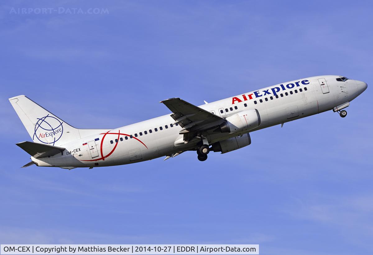 OM-CEX, 1991 Boeing 737-436 C/N 25839, OM-CEX