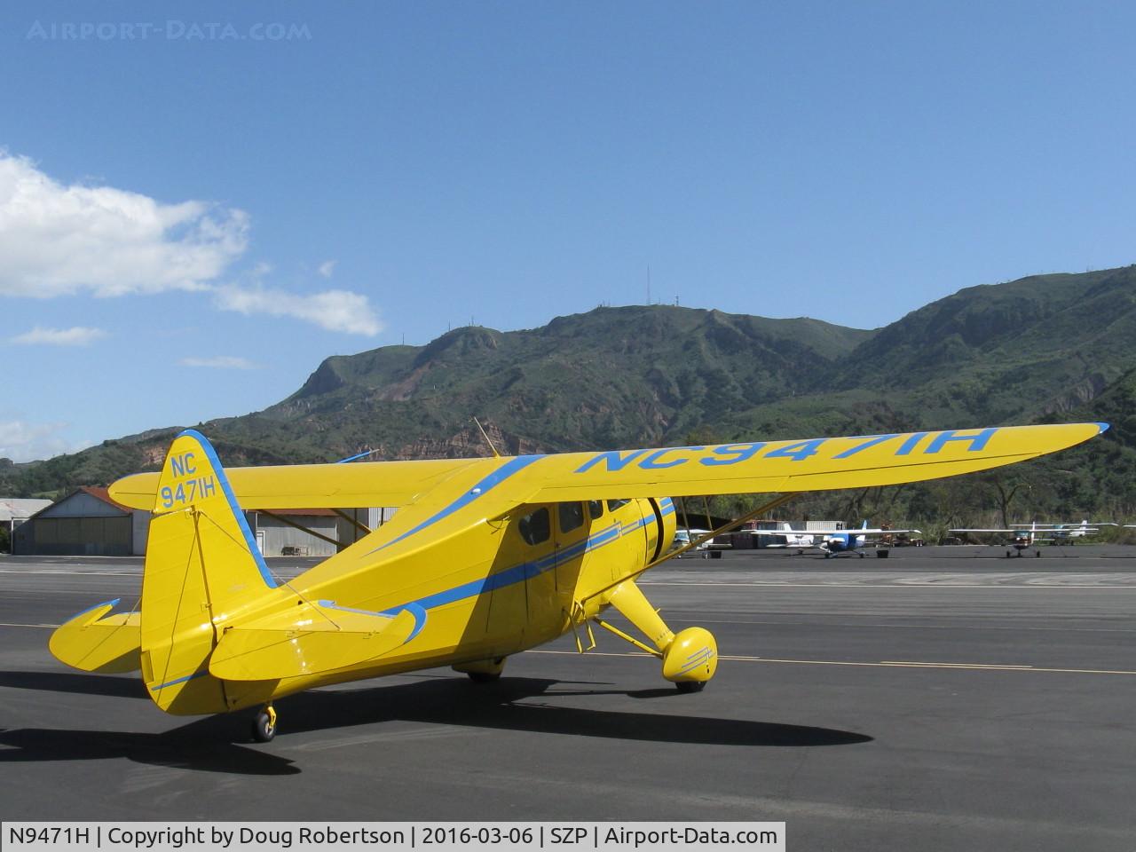 N9471H, Howard Aircraft DGA-15P C/N 813, 1943 Howard DGA-15P, P&W R-985 Wasp Jr. 450 Hp, DGA=Damn Good Airplane! First production of DGA-15 was 1939.